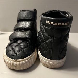 Burberry Toddler Genuine Leather High top shoes - Size 7